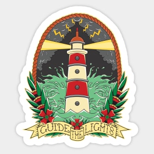 Guide The Light Sticker